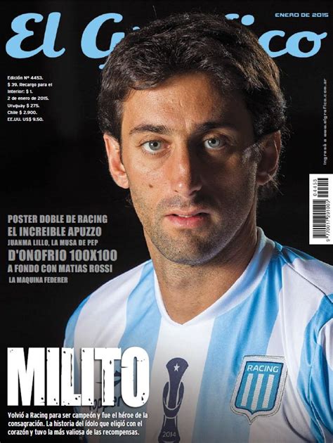 Derrota digna Diego Milito 22 historias del héroe de Avellaneda