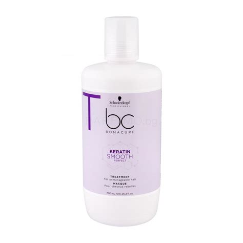 Schwarzkopf Professional Bc Bonacure Keratin Smooth Perfect Маска за коса за жени 750 Ml