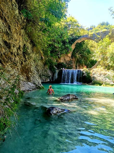 Cascata Ponte Di Tasso Vicino Ascoli Piceno I Viaggi Di Bea