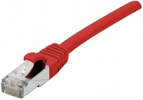 Oem Patch Cable Cat 7 Rj45 S Ftp Lsch Czerwony 0 5M Czerwony Cat7Sftp