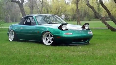 Perfect Fitment Stanced Eunos Miata Youtube