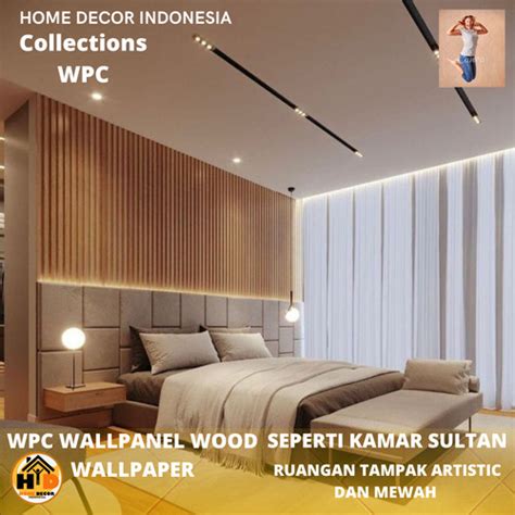 Jual Panelot Wall Panel Pvc Wood Panel Wpc Diy Studio Panel