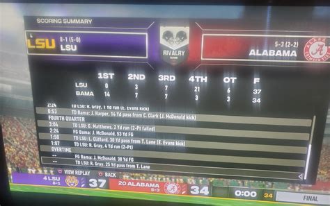 A comeback for the ages. Completed by 3rd string, originally red