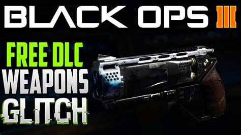 Black Ops 3 ALL NEW DLC WEAPONS GLITCH How To Get All DLC Weapons