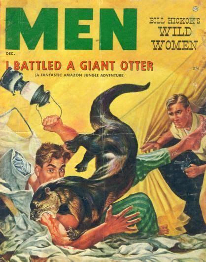 Weasels Ripped My Flesh Vintage Mens Adventure Magazines Adventure