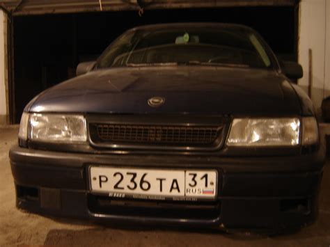 Страховка, и некоторые приятные мелочи — Opel Vectra A, 2 л, 1991 года ...