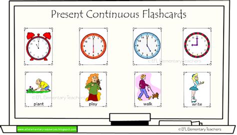 Present Continuous Flashcards Artofit