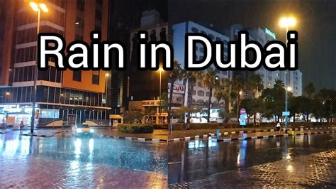 Heavy Rain In Dubai Early Morning Raining In Dubai Nov