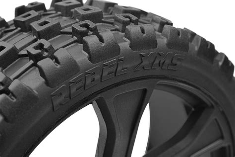 Team Corally Asuga Xlr Off Road Low Profile Tires Glued Small