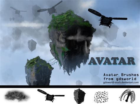 Avatar Brushes Set By Gdsworld Stock On Deviantart