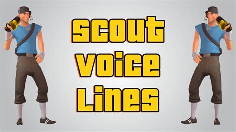 Team Fortress Scout Voice Lines Youtube