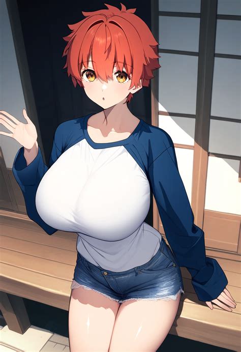 Rule 34 Ai Generated Breasts Emiya Shirou Fate Grand Order Fate Stay Night Fate Series