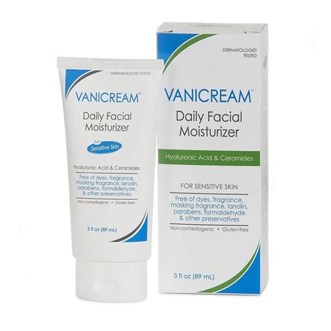 Vanicream Daily Facial Moisturizer For Sensitive Skin 3 Fl Oz Reviews 2021