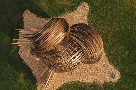 STEAMPUNK - The Sculptural Wood Pavilion In Estonia | FREEYORK