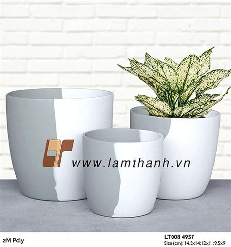 Vietnam Polystone GRP Planter Fiberglass Pots Manufacturer