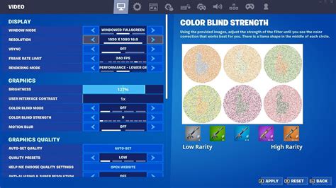 Best Fortnite Settings To Play Competitive Mode 2023
