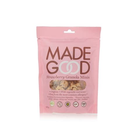 Made Good Strawberry Mini Granola 100g Spinneys UAE