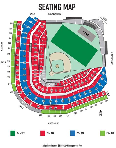 Wrigley Concert Seating Chart Pearl Jam Cabinets Matttroy