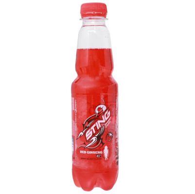 Sting Strawberry Energy Drink Bottle 330ML Asia Grocery