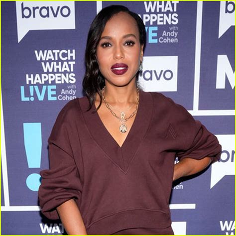 Kerry Washington Reveals The Last Celeb She Texted Which Athlete Slid