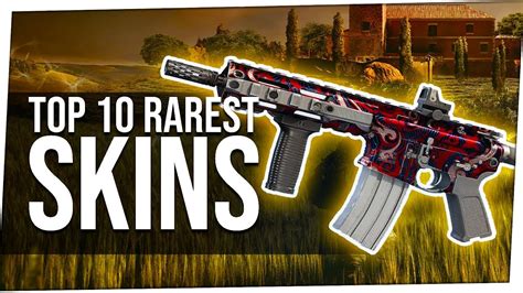 Top 10 Rarest Skins In Rainbow Six Siege Youtube