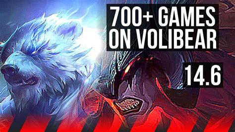 VOLIBEAR Vs AATROX TOP 8 Solo Kills 700 Games Godlike 10 2 0