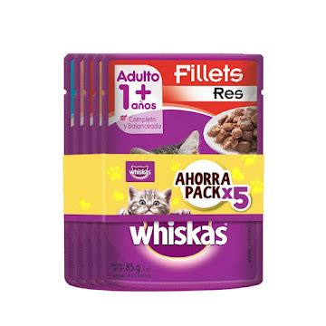 Alimento H Medo Para Gato Adulto Whiskas Res X Und