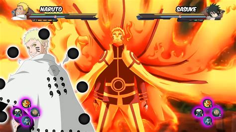 Naruto Bijuu Mode Vs Sasuke Eternal Mangekyou Sharingan