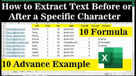 How To Remove Text Before Or After A Specific Character In Excel Using