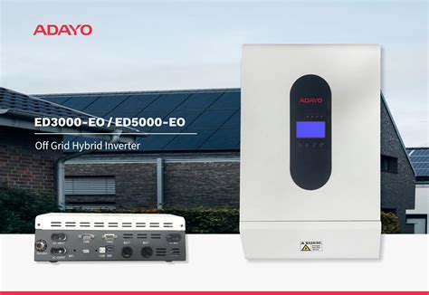 Hybrid Solar Inverter 3kw 5kva Mppt Off Grid Solar 5kw 48v Inverter For