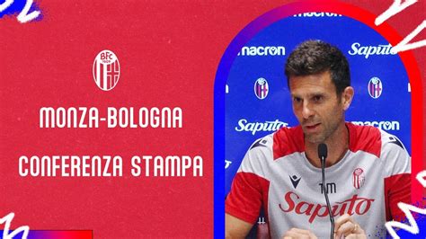 Monza Bologna La Conferenza Pre Partita Di Thiago Motta Youtube