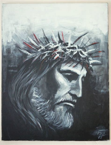 Crown Of Thorns Painting at PaintingValley.com | Explore collection of ...