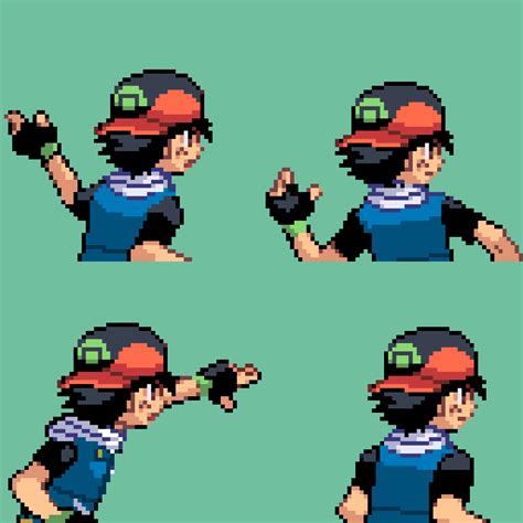 Mixeli On Twitter Hoenn Ash Ketchum Emerald Sprite Made By Me And