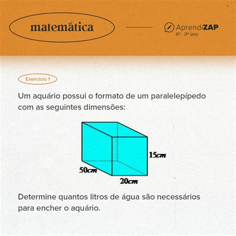 Volume De Blocos Retangulares AprendiZAP