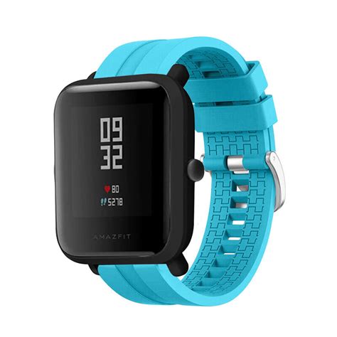 Xiaomi Amazfit Bip Extreme Silikonarmband Hellblau