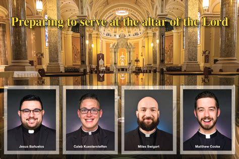 Seminarians ready for their ordination - Catholic Diocese of Wichita