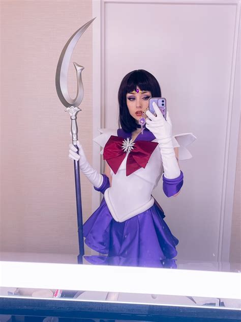 Amber 💜💫 On Twitter Sailor Saturn From Friday Of Katsucon💜 Shes Always So Fun To Wear