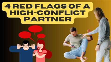 Red Flags Of A High Conflict Partner Spotting High Conflict Partners