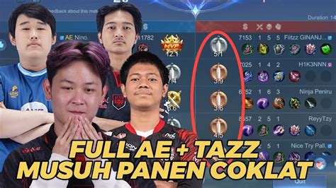 MAIN FULL ALTER EGO TAZZ DD PANEN COKLAT MOBILE LEGENDS YouTube