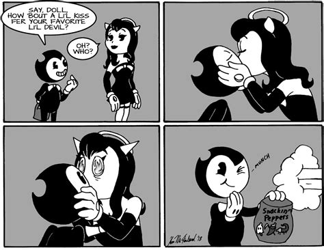 Bendy And Alice Angel In Hot Kisses 1 By Negaduck9 On Deviantart