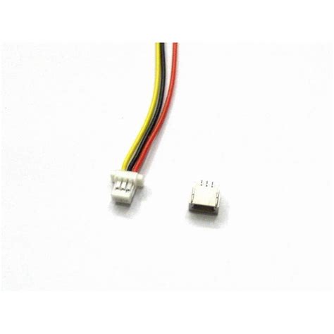 Micro JST SH 1 0mm 3 Pin Female Connector With Wire And Male Connector