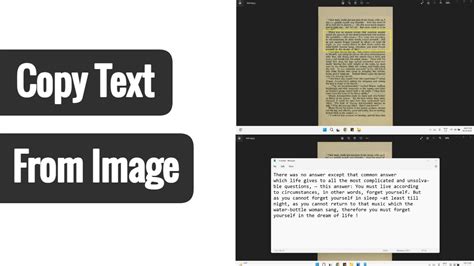 How To Copy Text From Image On Windows 11 YouTube