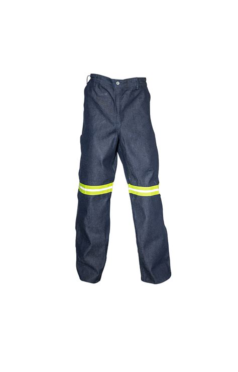 Denim Overall Trouser With High Visibility Indigo Sweet Orr