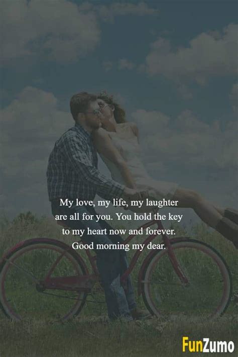 70 Romantic Good Morning Messages For Him With Images Funzumo