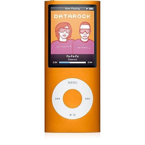 Apple Ipod Nano 4th Gen 8gb Orange Mb742lla Bandh Photo Video