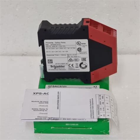 Schneider XPSAC3721 Module XPSAC Emergency Stop 230 V AC EBay