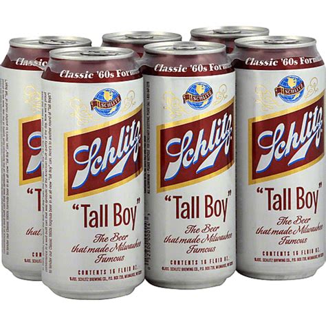 Schlitz Beer, Tall Boy | Beer | Sendik's Food Market