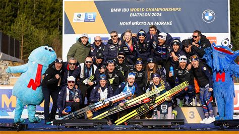 Mondiaux de biathlon 2024 le tableau complet des médailles