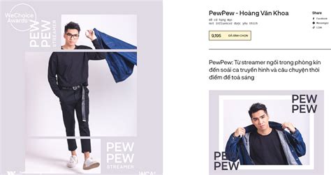 Cuộc đua tam mã đầy gay cấn giữa ViruSs PewPew Misthy trên BXH WeChoice Awards