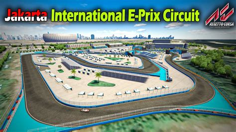 Uji Coba Sirkuit Ancol Jakarta International E Prix Circuit Jiec